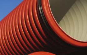 NON-PRESSURE CORRUGATED POLYPROPYLENE PIPES